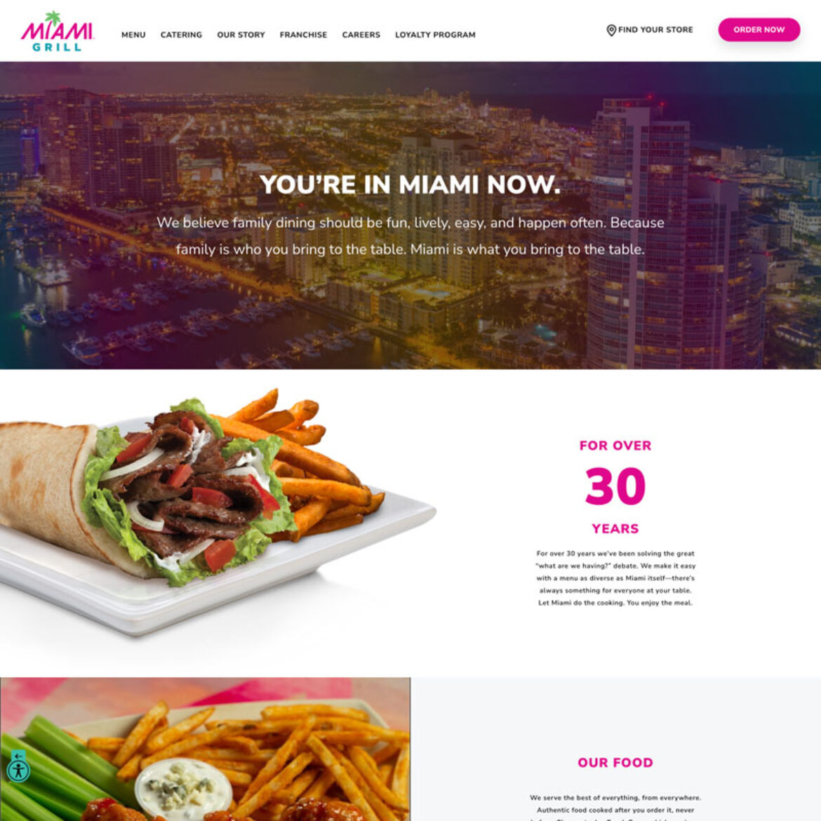 Miami Grill – Restaurant franchise